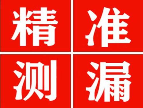 昭苏尚嘉漏水精准查找